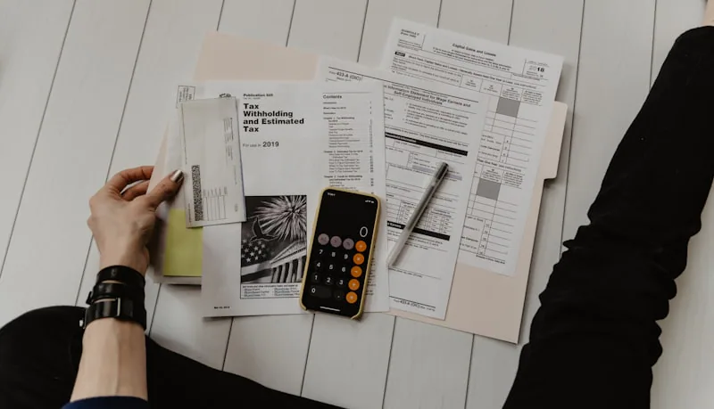 A calendar beside probate paperwork