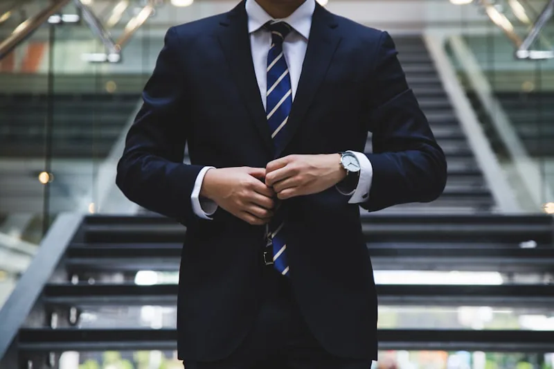 A person working through legal documents